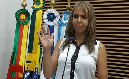 Vereadora Regininha, transexual pelos direitos LGBT no Rio Grande (RS)
