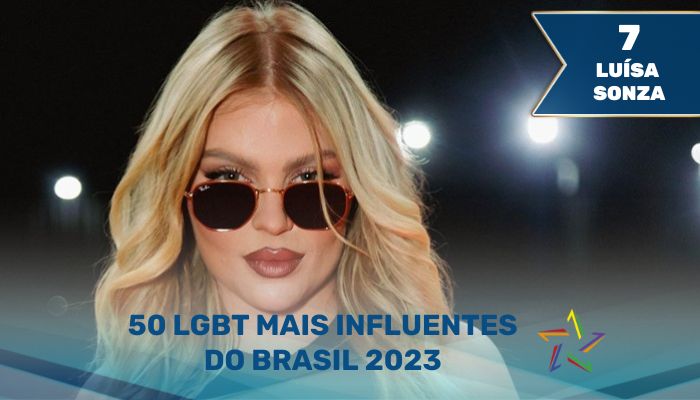 Luísa Sonza - 50 LGBT Mais Influentes do Brasil em 2023