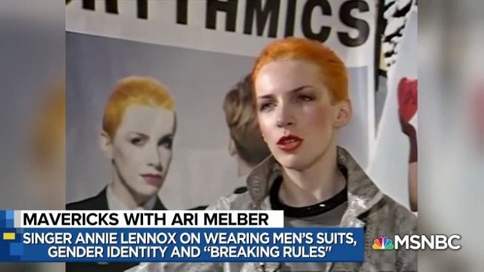 Androginia no Guia Gay: a cantora Annie Lennox