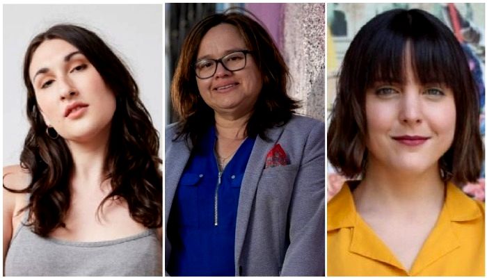 Emilia Schneider, Marcela Riquelme e Camila Musante chile transexual bisexual lesbiana