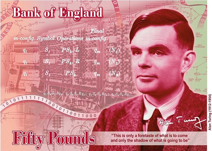 Alan Turing: herói gay da Segunda Guerra será homenageado em nota de 50 libras na Inglaterra.