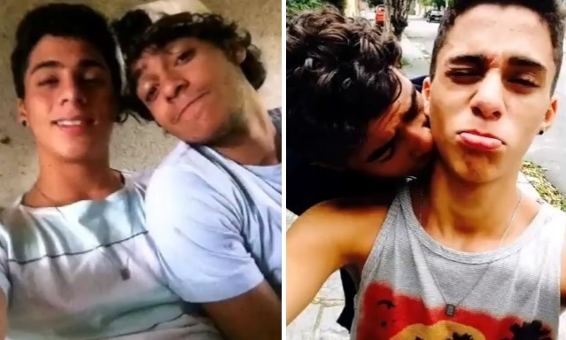 Ator gay Igor Fernandez comemora aniversário de 5 anos com o namorado