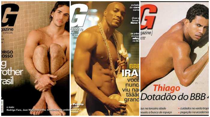 Ex-BBB que posaram pelados para a G Magazine