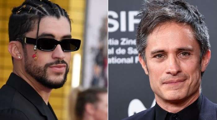 Bad Bunny e Gael Garcia Bernal se beijam em 