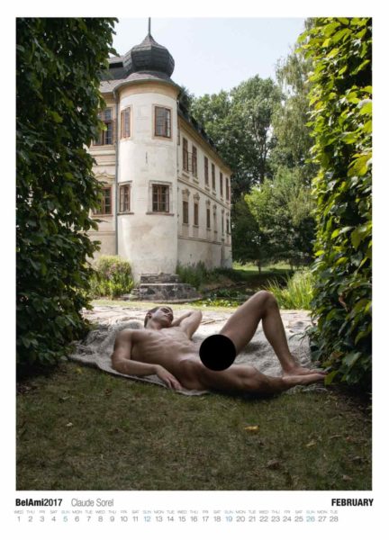 Bel Ami - produtora pornô gay lança Calendário 2017