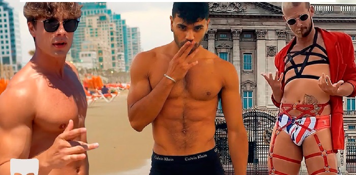 Rapper gay Cazwell lança clipe só com go-go boys sarados pelo mundo