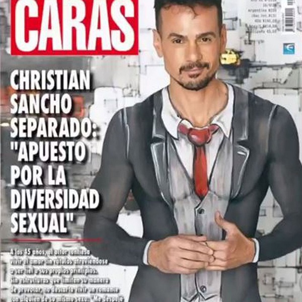 Christian Sancho: ator argentino bissexual