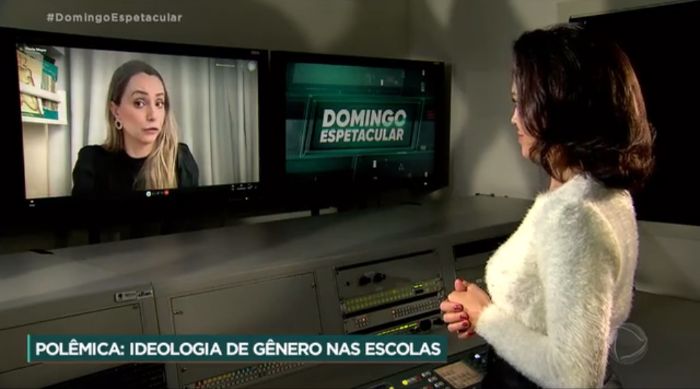 domingo espetacular ideologia de gênero record recordtv