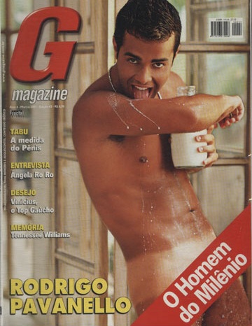 Rodrigo Phavanello posou pelado de pau duro para G Magazine