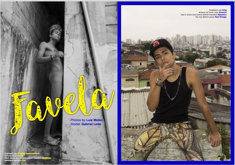 Gabriel Leão, modelo e repórter da TV Record posa pelado para revista gay italiana Viva Boy