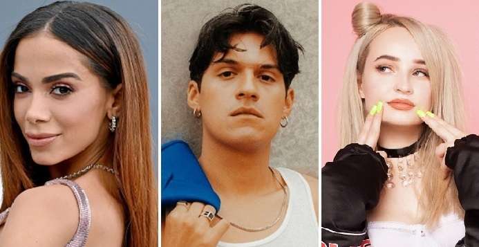 Anitta, Omar Apollo e Kim Petras no Grammy 2023