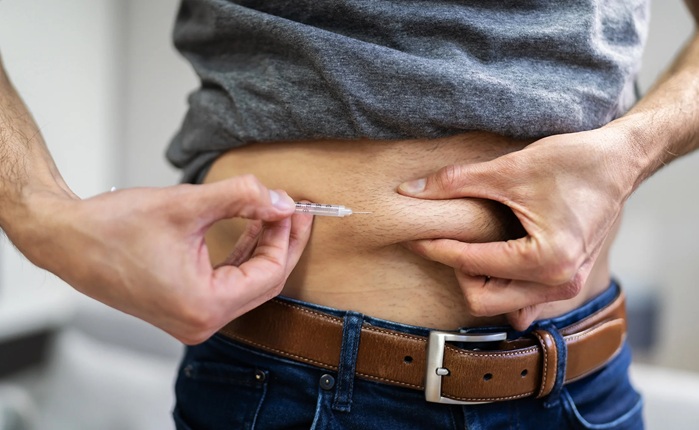 Injeção na barriga de lenacapavir contra HIV
