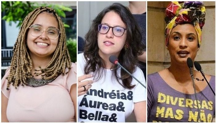 iza lourença bella gonçalves marielle franco bh