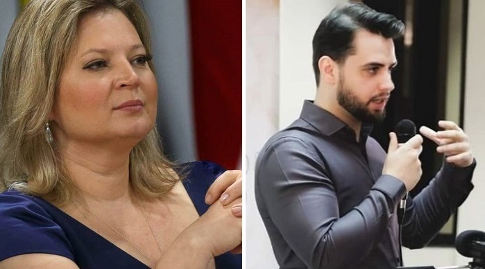 Joice Hasselmann ataca assessor de Bolsonaro, Filipe Martins, e insinua que ele é gay enrustido