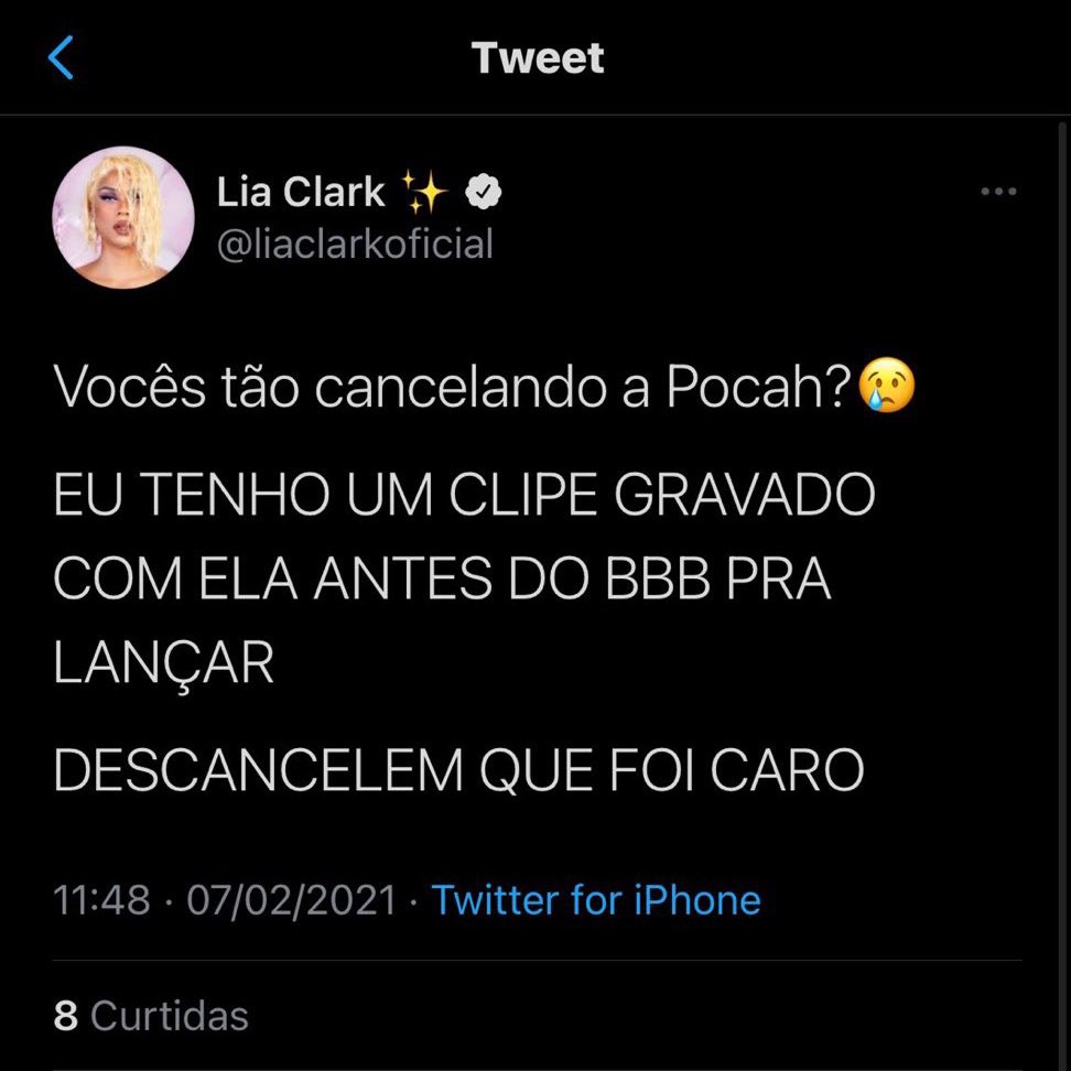 Pocah e Lia Clark