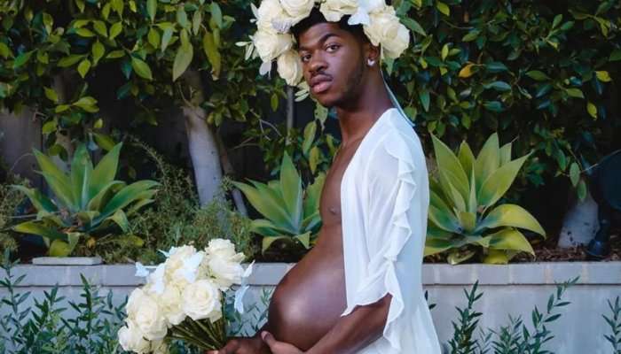 Lil Nas X: foto do cantor gay grávido é alvo de crítica da Antra que o chama de transfóbico