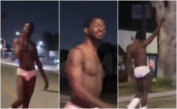 Lil Nas X é preso completamente nu nas ruas