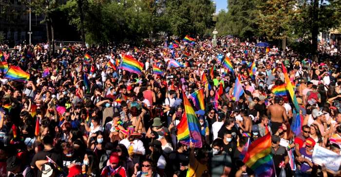 marcha del orgullo santiago chile 2021