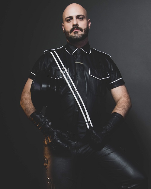 Dom Papai: candidato a Mister Leather Brasil 2019