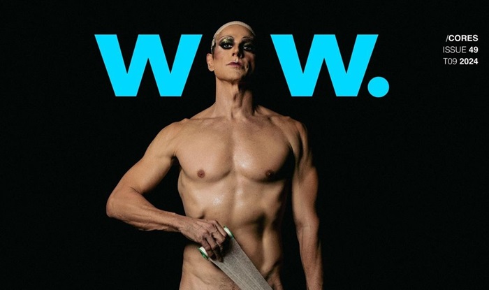 Gianecchini faz capa ousada 'aquendando' o pênis