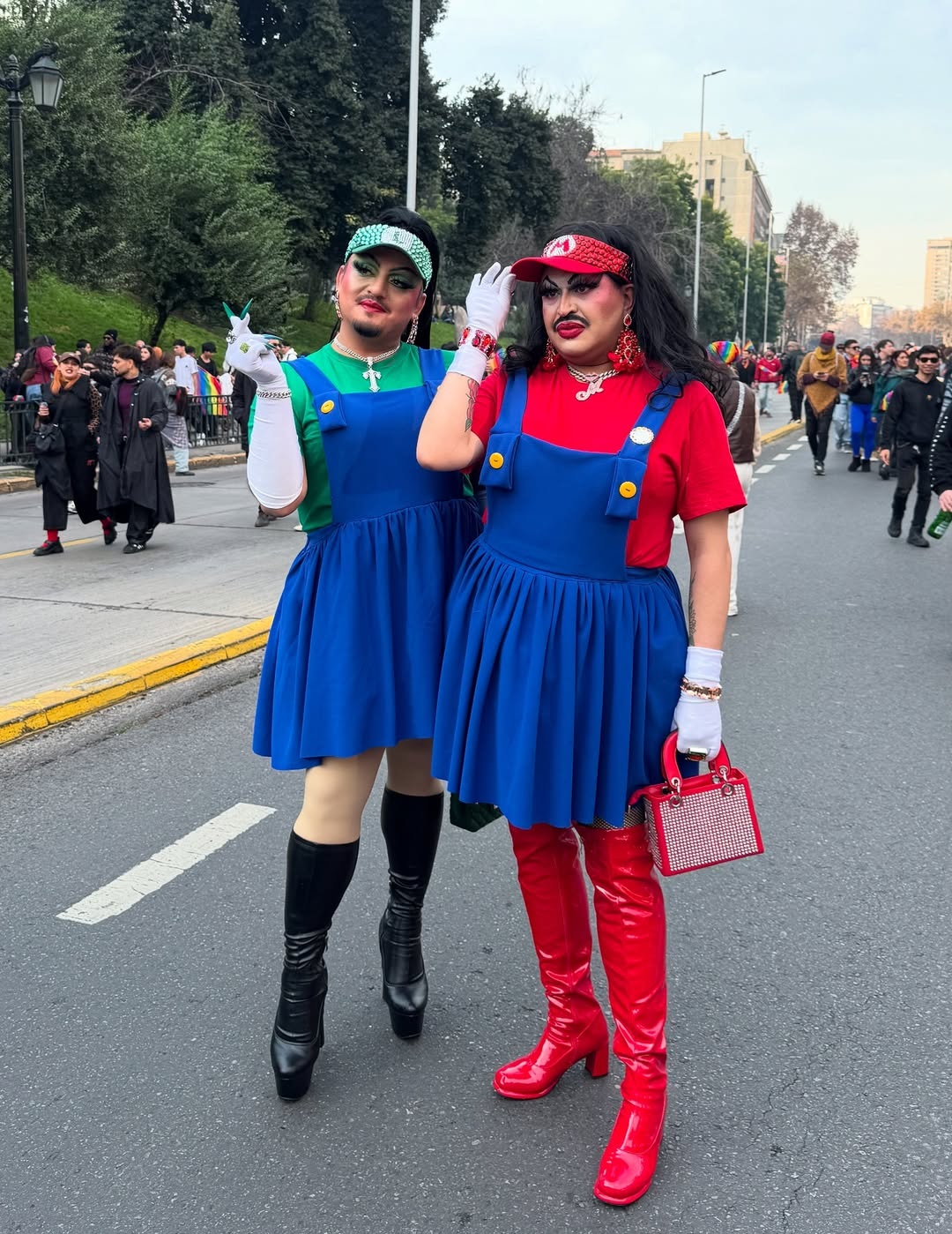 Parada gay LGBT do Chile em Santiago
