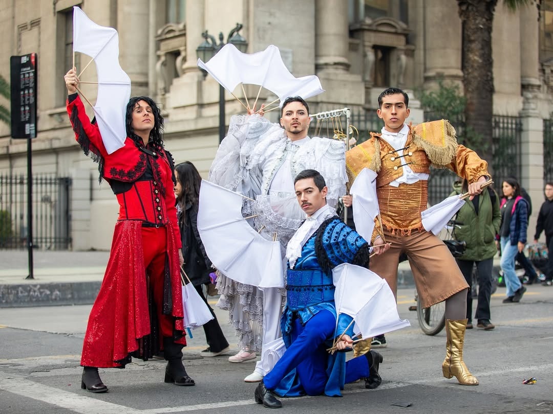 Parada gay LGBT de Santiago do Chile