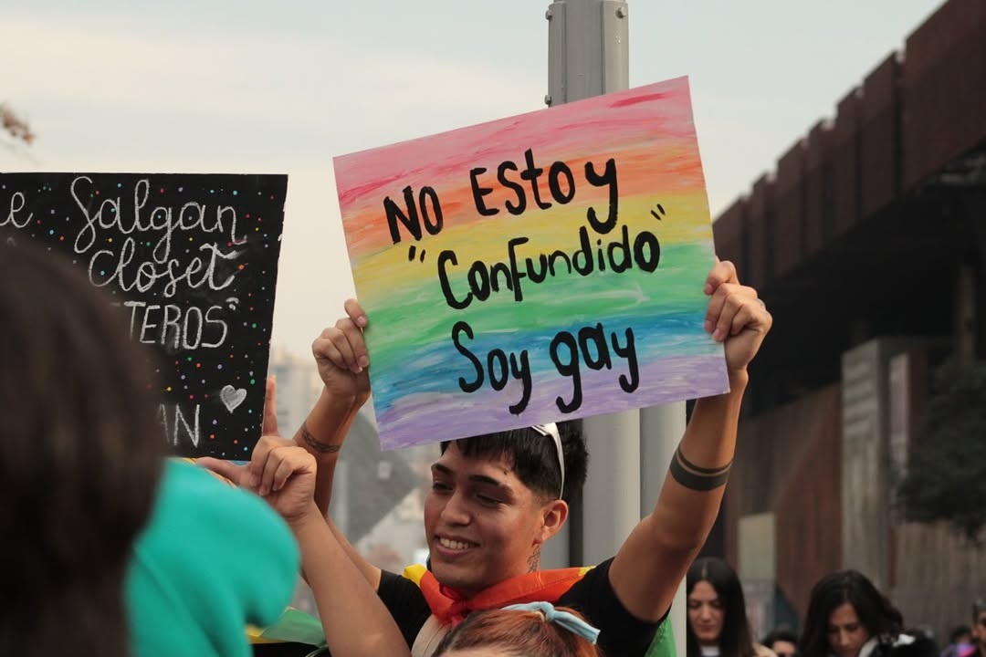 Parada gay LGBT de Santiago do Chile