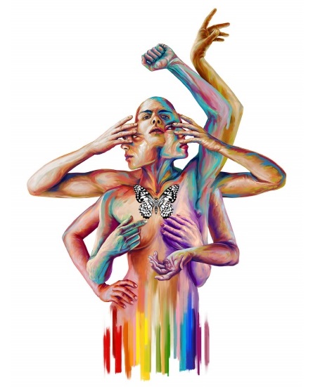 Arte da 22ª Parada do Orgulho LGBT de Belo Horizonte