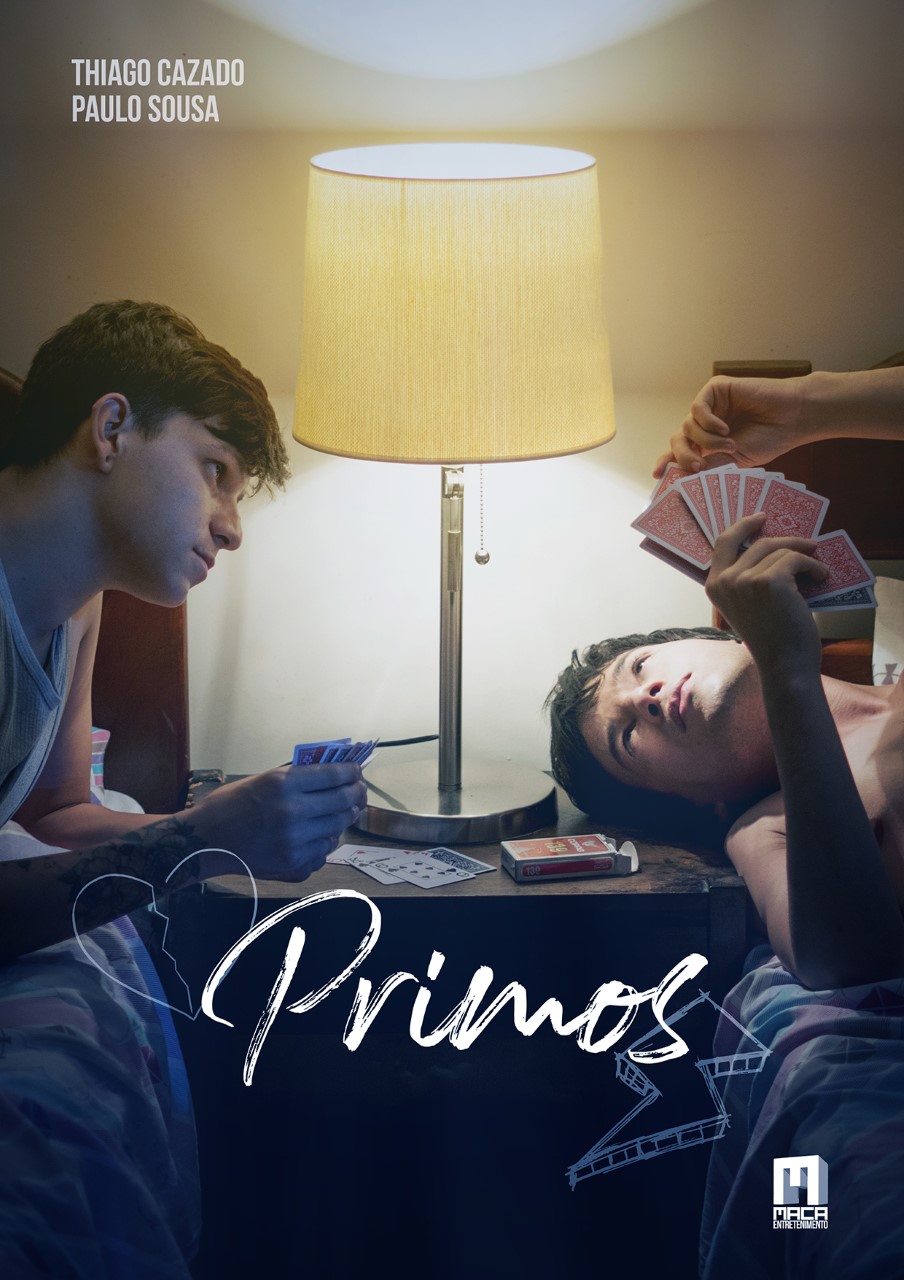 Thiago Cazado e Paulo Sousa vivem primos gays no filme Primos