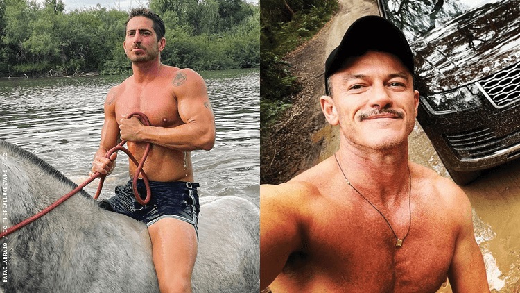 Ator gay Luke Evans se separa do namorado, Rafael Olarra