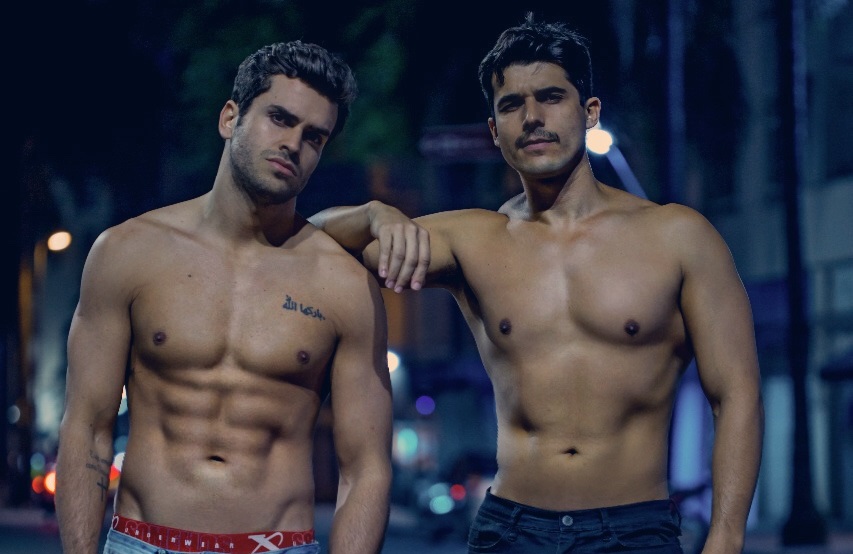 Os Rapazes da Rua Augusta: Kainan Ferraz e Bruno Alba em peça de teatro gay