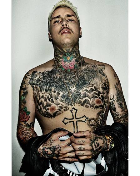 Fotos de rappers cariocas de Mario Testino: Pedro Medz