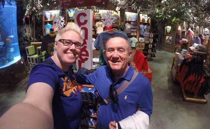 Juliana Aragão está processando o pai