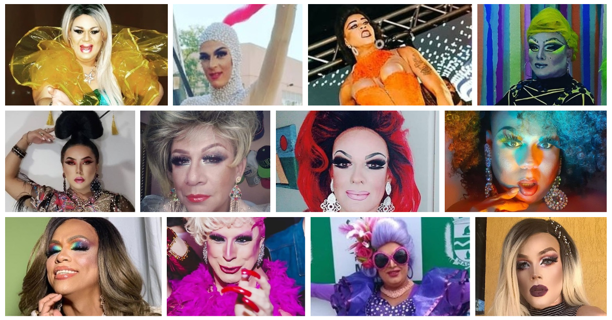 12 queens icônicas do Brasil celebram o Dia Internacional da Drag