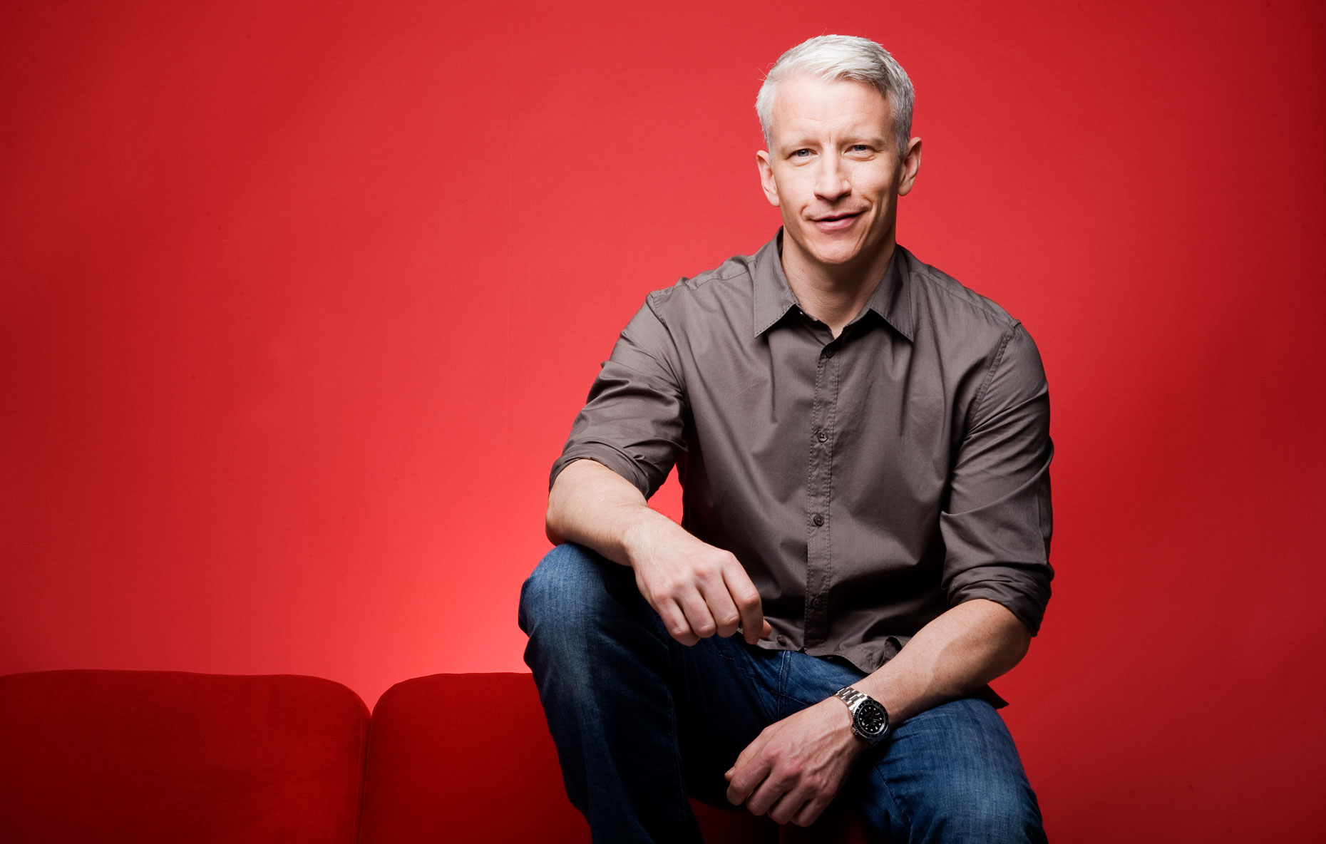 Breaking news! Anderson Cooper faz 50 e continua incrível!