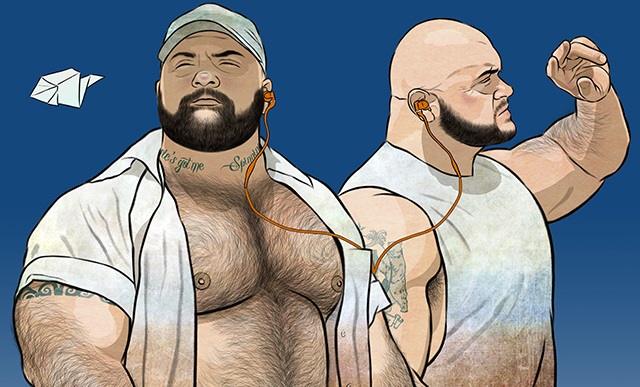 Bears sensíveis são destaques em desenhos de artista japonês