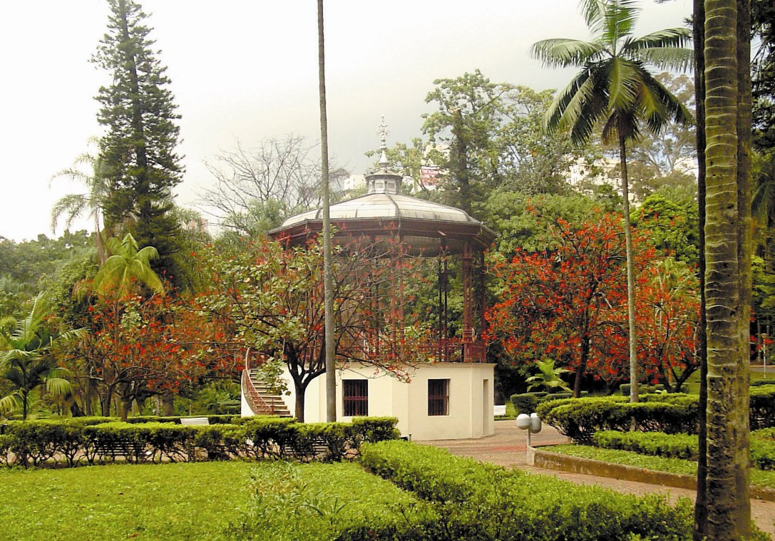 Coreto no centenário Parque Municipal. Foto: Celso Santa Rosa/Acervo PBH