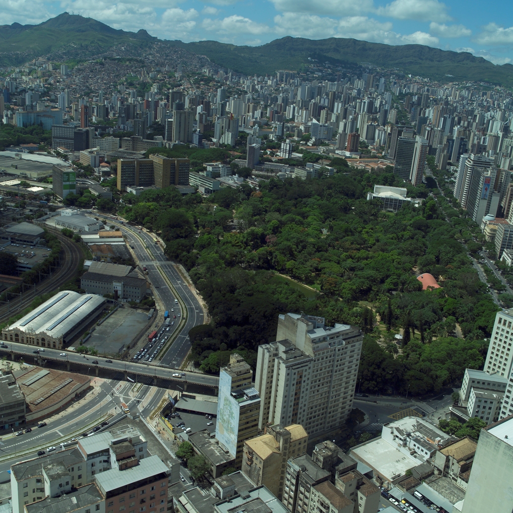 Vista aérea do Parque Municipal. Foto: Click Estúdio Profissional/Acervo BeloTur